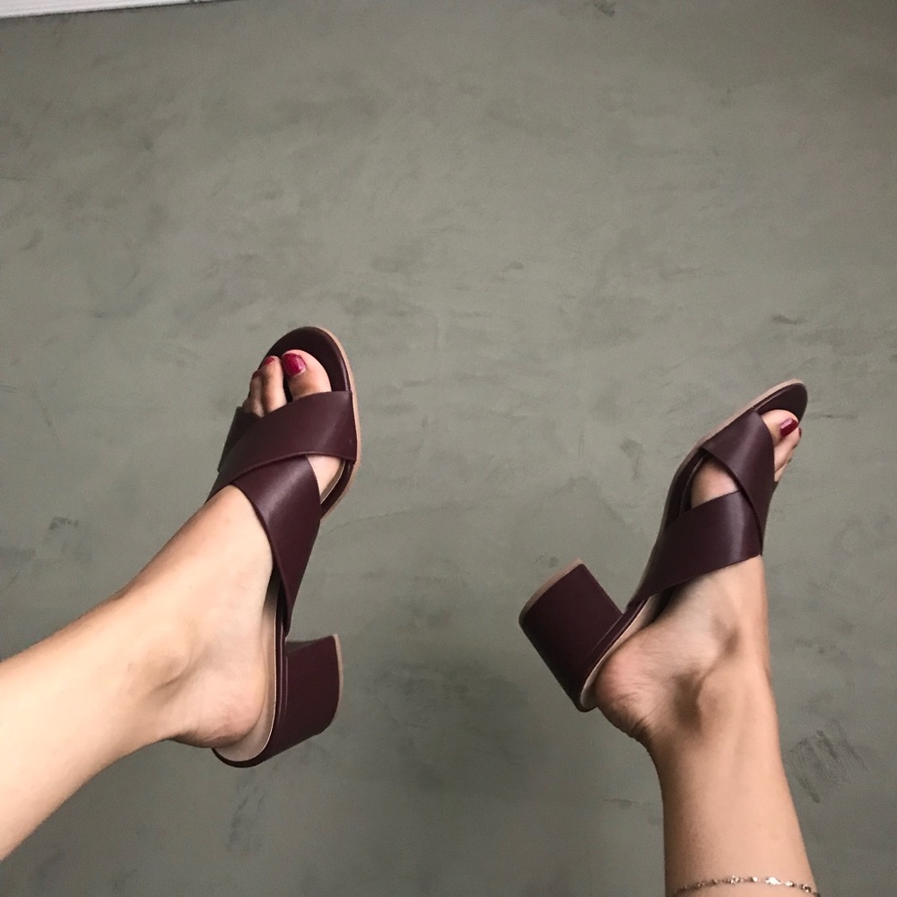 F21 X sandals